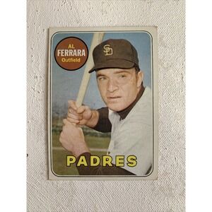 1969 Topps #452 Al Ferrara San Diego Padres VG